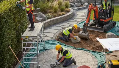 Landscape design planning for Los Angeles, CA tree service property by Arbor Tree Care