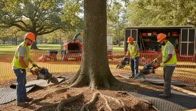 Root protection service for trees in Los Angeles, CA by Arbor Tree Care
